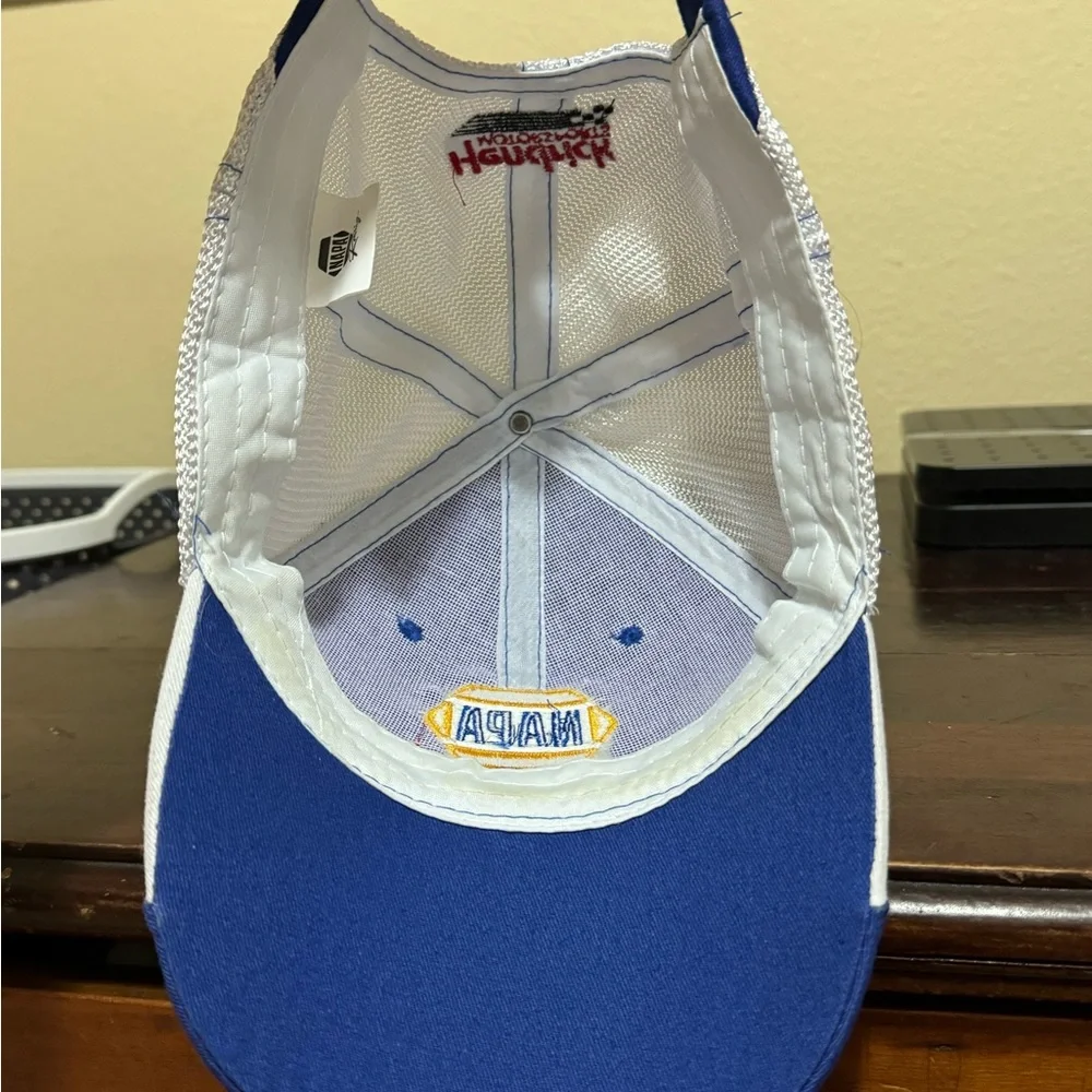 Vintage NAPA Know How Racing 9 Hendrick Motorsport Blue White Mesh Ball Cap Hat
